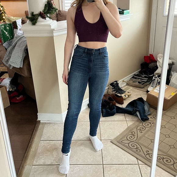 American Eagle Ne(x)t Level Highest Rise Jeggings - Picture 3 of 5